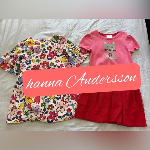 Bundle of 7 Girls’ Dresses – Hanna Andersson, French Connection, Gap & M… - Picture 2 of 16